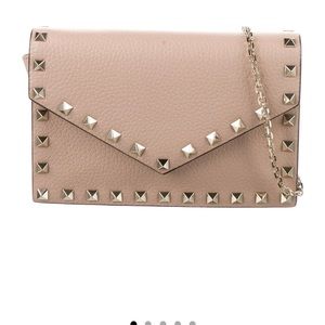Valentino Garavani Atelier Studded Leather Crossbody Bag